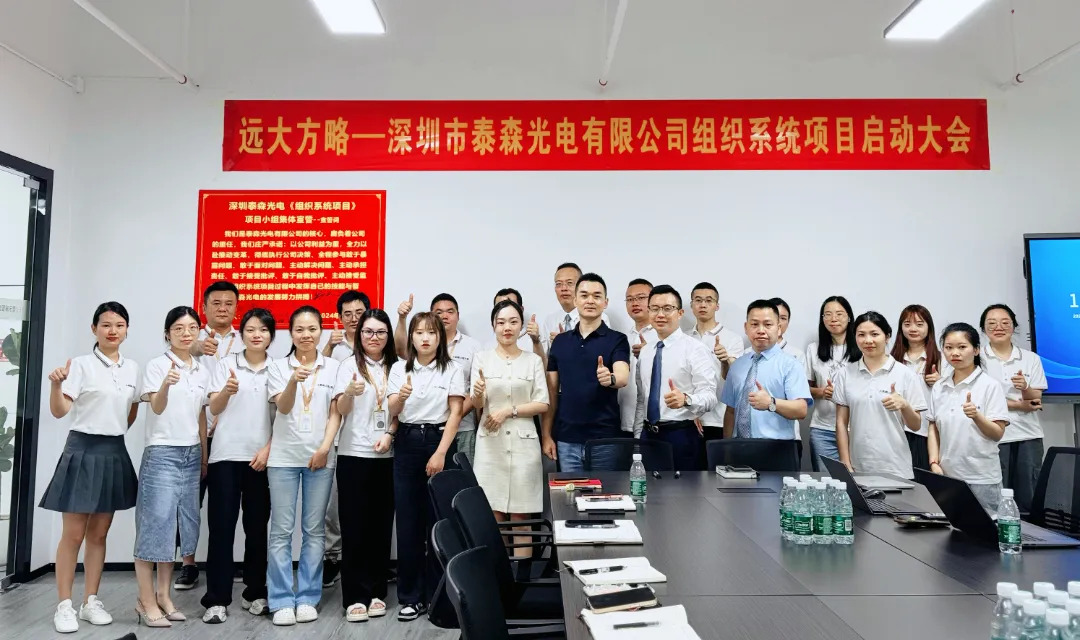 LED顯示屏行業 | 泰森光電攜手遠大方略啟動《組織系統》咨詢項目